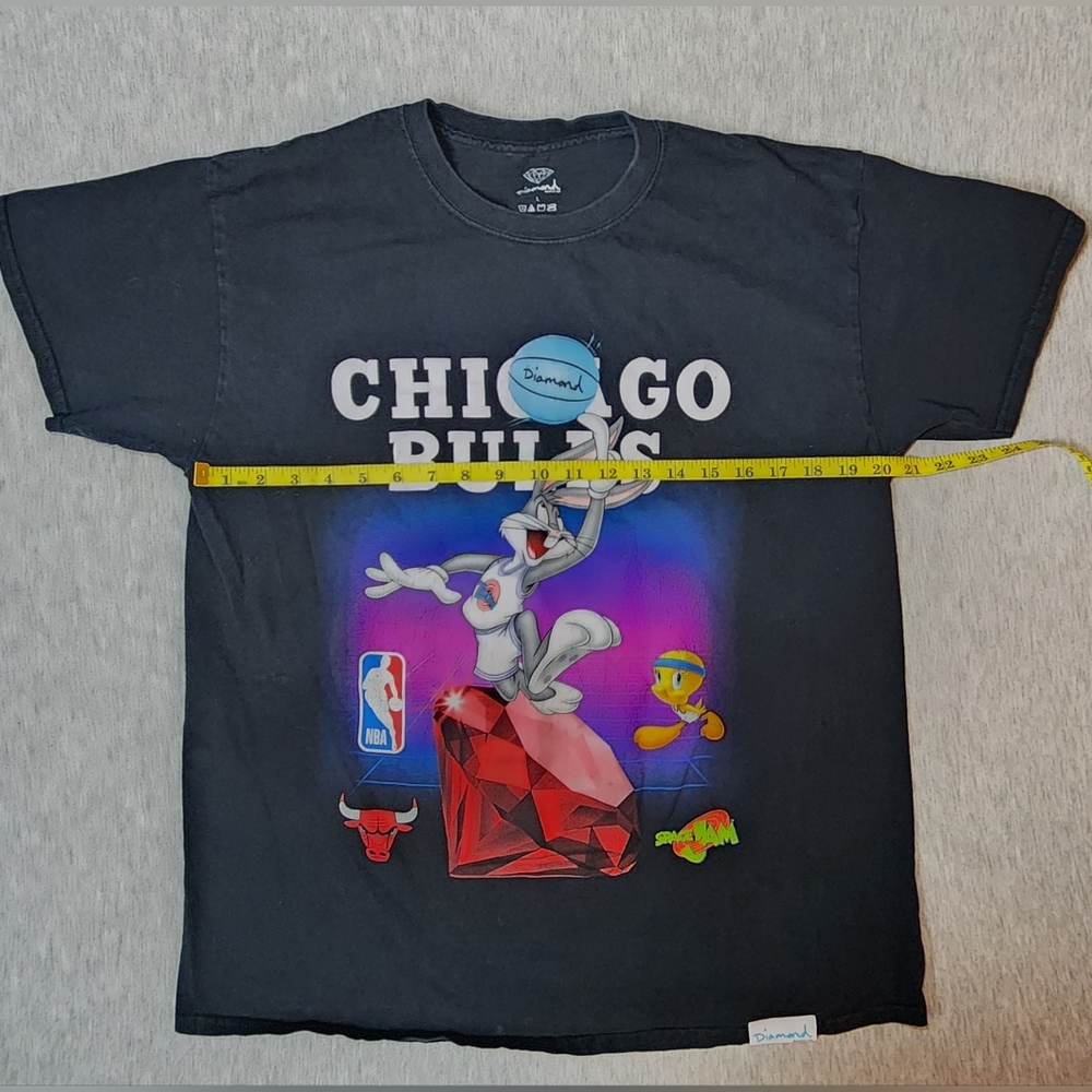 Diamond Supply Co. Black Chicago Bulls Kids T-Shirt - Picture 2 of 4